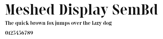 Meshed Display SemBd Preview