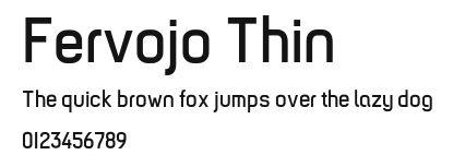Fervojo Thin Preview