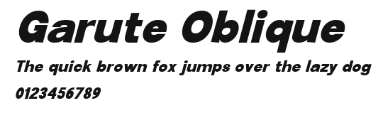 Garute Oblique Preview