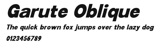 Garute Oblique Preview