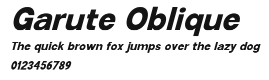 Garute Oblique Preview