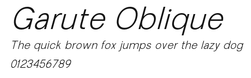 Garute Oblique Preview