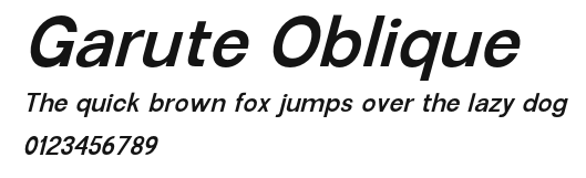 Garute Oblique Preview