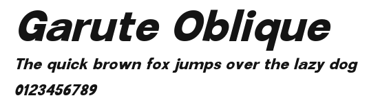 Garute Oblique Preview