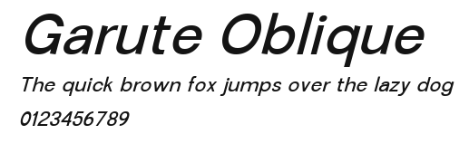Garute Oblique Preview
