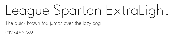 League Spartan ExtraLight Preview