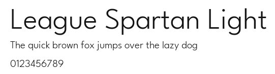 League Spartan Light Preview