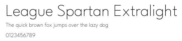 League Spartan Extralight Preview