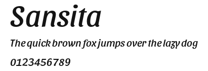 Sansita Preview