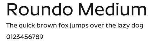 Roundo Medium Preview