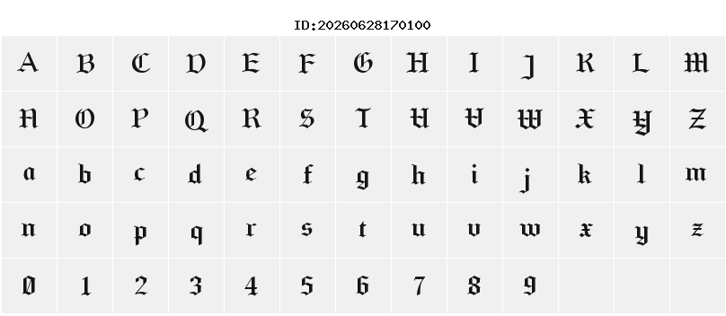 Character Map