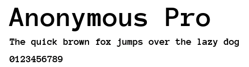 Anonymous Pro.ttf
