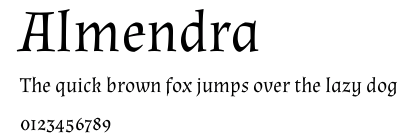 Almendra.ttf