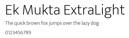Ek Mukta ExtraLight.otf