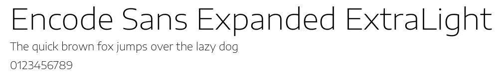 Encode Sans Expanded ExtraLight.ttf