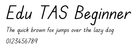 Edu TAS Beginner.ttf