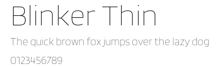 Blinker Thin.otf