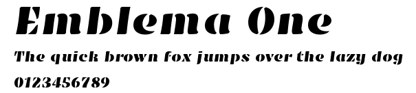 Emblema One.ttf