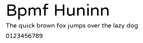 Bpmf Huninn.ttf