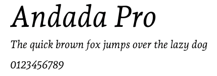 Andada Pro.ttf