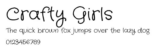 Crafty Girls.ttf