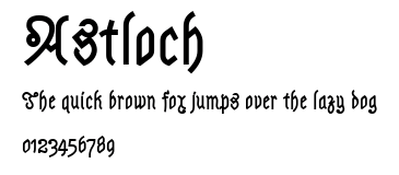 Astloch.ttf