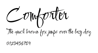 Comforter.ttf