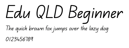 Edu QLD Beginner.ttf