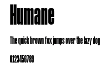 Humane.ttf