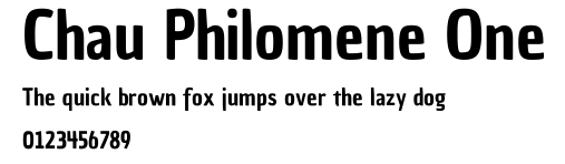 Chau Philomene One.ttf