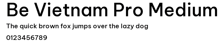 Be Vietnam Pro Medium.ttf