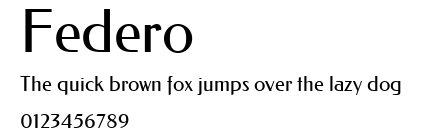 Federo.ttf