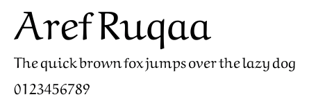 Aref Ruqaa.ttf