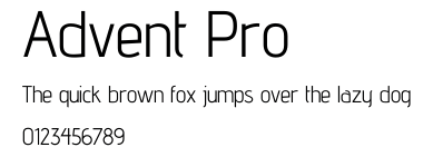Advent Pro.ttf