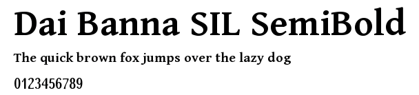 Dai Banna SIL SemiBold.ttf