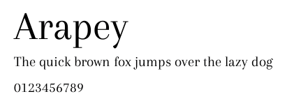 Arapey.ttf