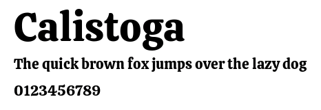 Calistoga.ttf