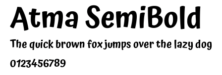 Atma SemiBold.otf