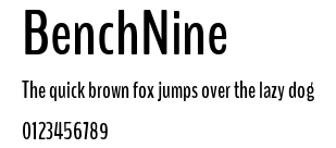 BenchNine.ttf