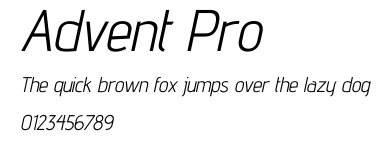 Advent Pro.ttf