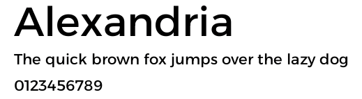 Alexandria.ttf