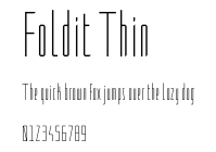 Foldit Thin.ttf