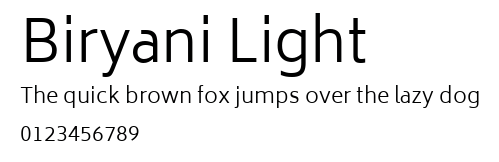 Biryani Light.ttf