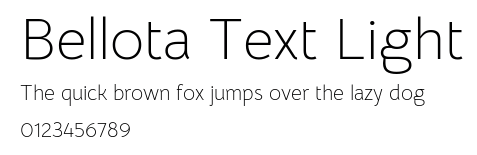 Bellota Text Light.ttf
