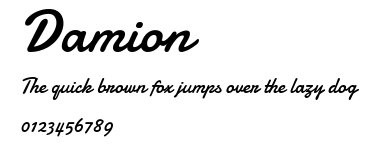 Damion.ttf