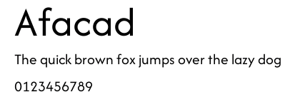 Afacad.ttf