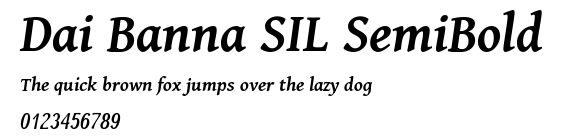 Dai Banna SIL SemiBold.ttf