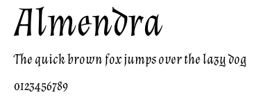 Almendra.ttf