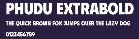 Phudu ExtraBold.ttf