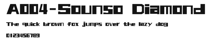 A004-Sounso Diamond.ttf